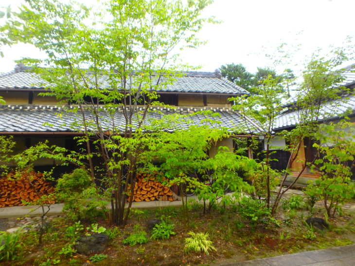静岡県袋井市K様邸の植栽工事と造園外構工事の写真です。日本庭園の写真です。
