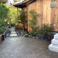 横須賀のいろは苑が鎌倉で作ったカフェのお庭