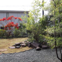 いろは苑が横須賀で作った茶庭