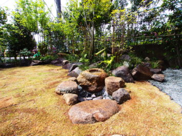 いろは苑が横須賀で作った茶庭